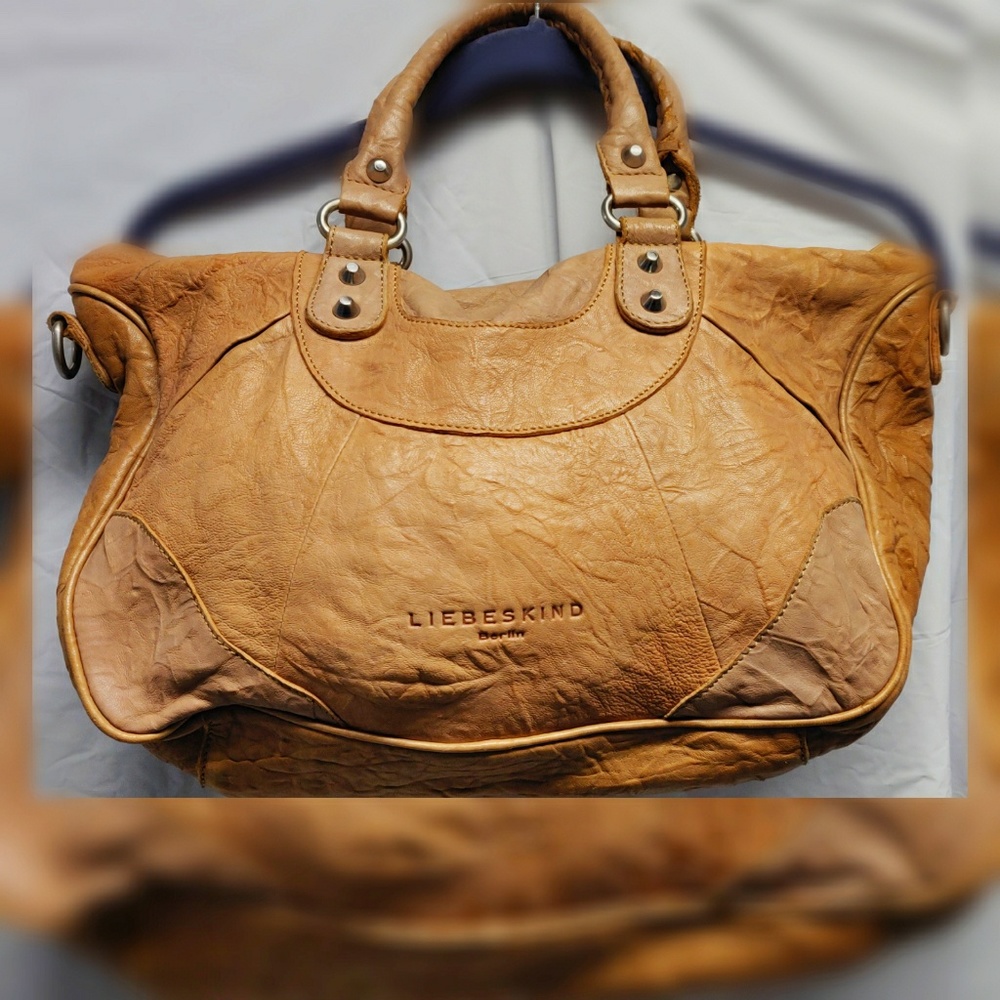 100% LEATHER LIEBESKIND HANDBAG